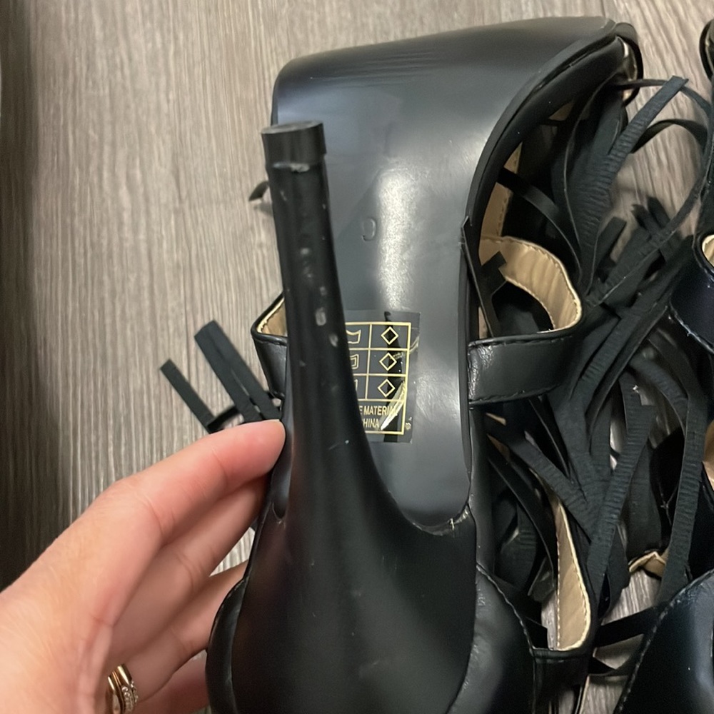 Adriana New York Caged Fringe Stilettos black - Picture 10 of 13